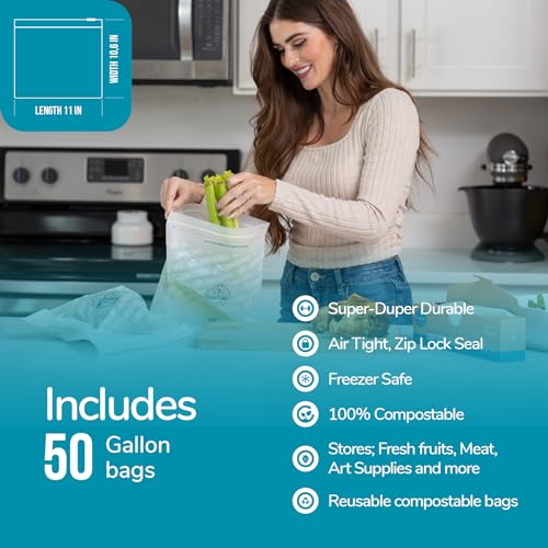 Gallon Package | Holds 50 bags
