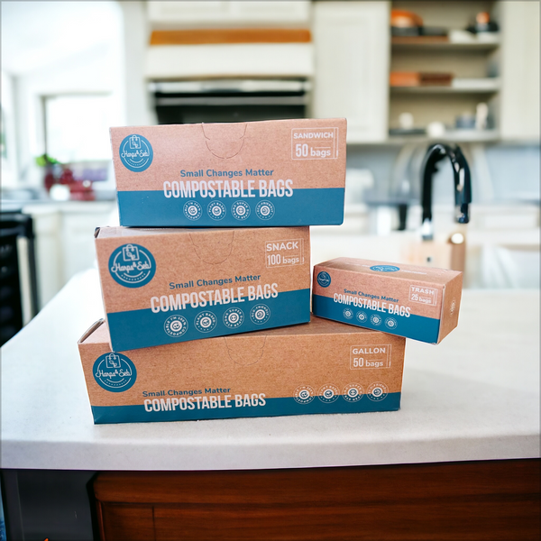 Compostable Bags || 4 Pack